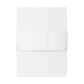 ラベエレガントンパープルバラシンプルグラム結婚ズ 招待状ベリーバンド (裏面例)