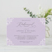 ラベエレガントンパープル結婚のリハーサル 招待状 (スタンド正面)