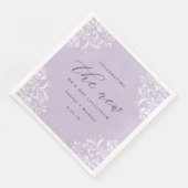 ラベエレガントンヴィンテージクラシックズ結婚ナプキンス (コーナー)