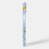 ラベガーリーンダーブルーウォーター色フローラ名イニシャル Case-Mate iPhoneケース (裏面 / 右)