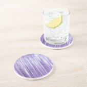 ラベガーリーンパープルグラムティンゼルストライプズ コースター (側面)