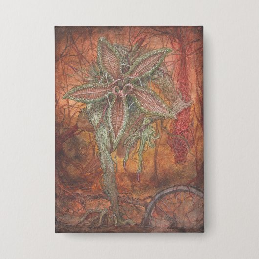 ラベクラフチアンピン 缶バッジ (正面)