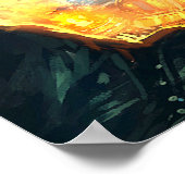 ラベクラフトのCtulhuポスター ポスター (角)