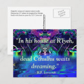 ラベクラフト引用文葉書 ポストカード (正面/裏面)