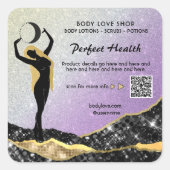 *~*ラベグラデーションンダー女神の意思魔法AP24 スクエアシール (正面)