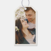 ラベスタイリッシュンダーウォーターフローラブーケ結婚ーズ ギフトタグ (裏面)