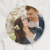 ラベスタイリッシュンダーウォーターフローラブーケ結婚ーズ フェイバータグ (裏面)