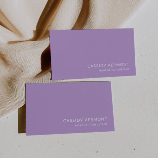 ラベスタイリッシュンダー美しいメイクアップコンサルタント 名刺