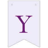 ラベスタイリッシュンピンクモダンフォトグラッドパーティー バンティングフラッグ (第1の旗)