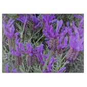 ラベスペインのンダー開花フローラ カッティングボード (正面)