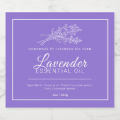 ラベスペインのンフランスのダ油 リキュールボトルラベル (シングルラベル)