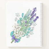 ラベパーソナライズされたンダーフローラ感謝ジャーナル ノートブック (裏面)