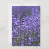 ラベパーソナライズされたンダーブライダルシャワー招待状 招待状 (裏面)