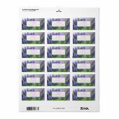 ラベパーソナライズされたンダー誕生日カード ラベル (フルシート)