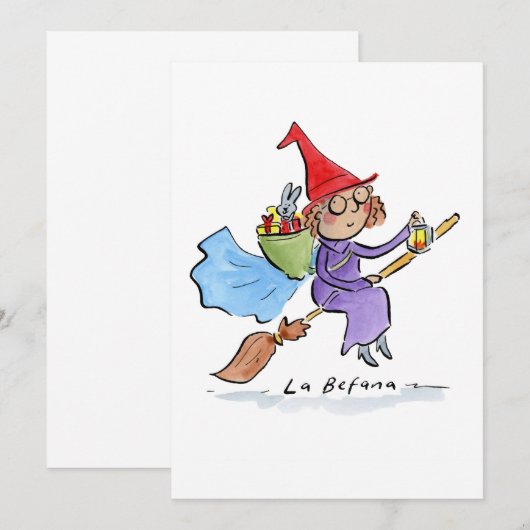 ラベファナ 招待状 (正面/裏面)