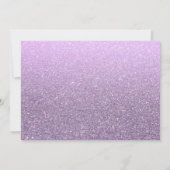 ラベフェイクンダーグリッターは私の花嫁になる 招待状 (裏面)