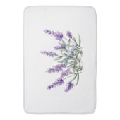 ラベフランスのンダーパターン。水彩画 バスマット (正面縦)