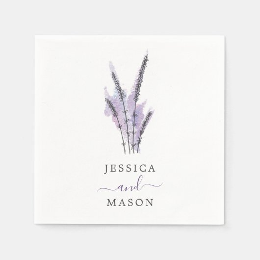 ラベミニマルンダ結婚ーズカクテルナプキン スタンダードカクテルナプキン (正面)