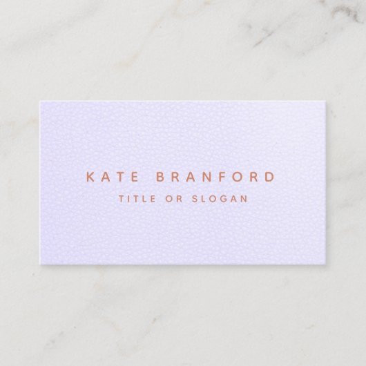 ラベミニマルンモダンダーレザーソーシャルメディア 名刺 (正面)