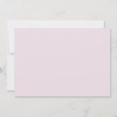 ラベモダンエレガントンダ写真結婚の 招待状 (裏面)