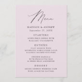 ラベモダンエレガントン結婚ダー メニュー (正面)