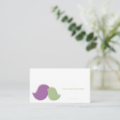 ラベモダンバード、座席表 プレイスカード (スタンド正面)