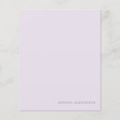 ラベモダンンダーとグレーの文パーソナライズされた具 (正面)