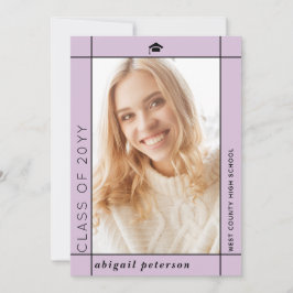 ラベモダンンダー2024年卒業写真クラス 案内状