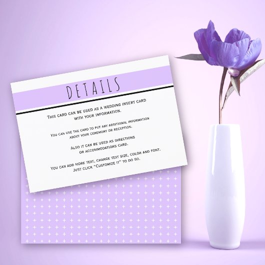 ラベモダンンパープ結婚リン詳細 エンクロージャーカード