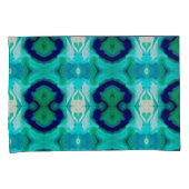 ラベラターコイズとブルー – ピローカバー 枕カバー (正面右)