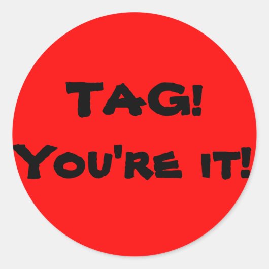 ラベルあなたは！シール ラウンドシール (正面)