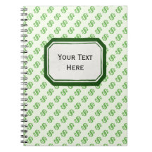 ラベルとの緑のドル記号