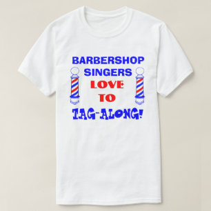 ラベルに沿って Tシャツ