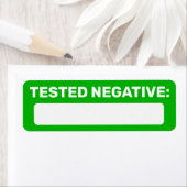 ラベルに負の書Covidを設定 ラベル (インサイチュ)