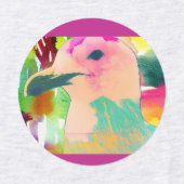 ラベルに防水アイロンを作ったアーティスト ラベル (デザイン2)