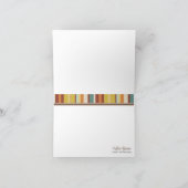 ラベルのお礼のメモ サンキューカード (内部)