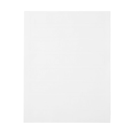 ラベルのまわりであなた自身のカスタムな覆いを作って下さい ラップアラウンド宛名ラベル (シート)