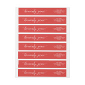 ラベルのまわりの天空の平和覆い ラップアラウンドラベル (シート)