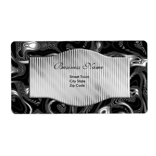 ラベルのエレガントビジネスラベルシールのサイズが大きい ラベル (正面)