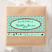 ラベルのキッチンからテンプレート ラベル (インサイチュ)