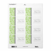 ラベルのキッチンからライムダマスク ラベル (フルシート)