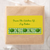 ラベルのキッチンのライム ラベル (インサイチュ)