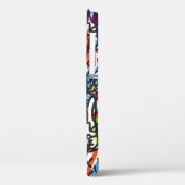 ラベルのシームレスなパターン。グラフィティの背景.art,pat Case-Mate iPhoneケース (裏面 / 左)