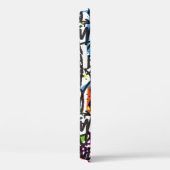 ラベルのシームレスなパターン。グラフィティの背景.art,pat Case-Mate iPhoneケース (裏面 / 右)