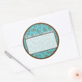 ラベルのシール ラウンドシール (封筒)