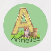 ラベルの名前 ラベル (デザイン2)