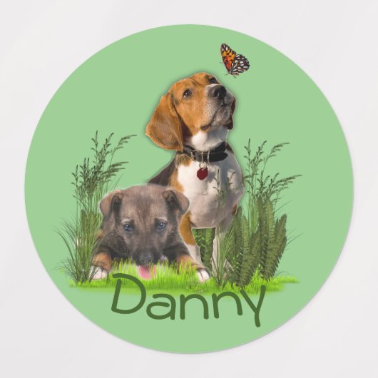 ラベルの名前 ラベル (デザイン1)