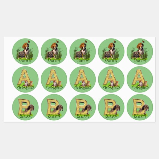 ラベルの名前 ラベル (シート)