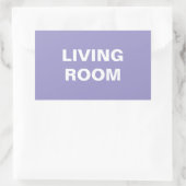 ラベルの移動 – ストレージボックスラベル 長方形シール (バッグ)