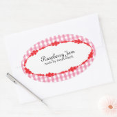 ラベルの缶詰 楕円形シール (封筒)